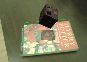 Augmented reality cube